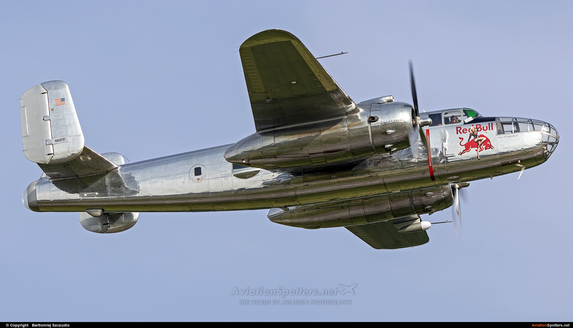 The Flying Bulls  -  B-25J Mitchell  (N6123C) By Bartlomiej Szczudlo  (BartekSzczudlo)