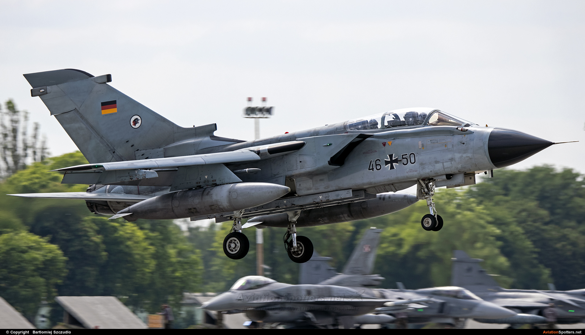 Germany - Air Force  -  Tornado - ECR  (46-50) By Bartlomiej Szczudlo  (BartekSzczudlo)