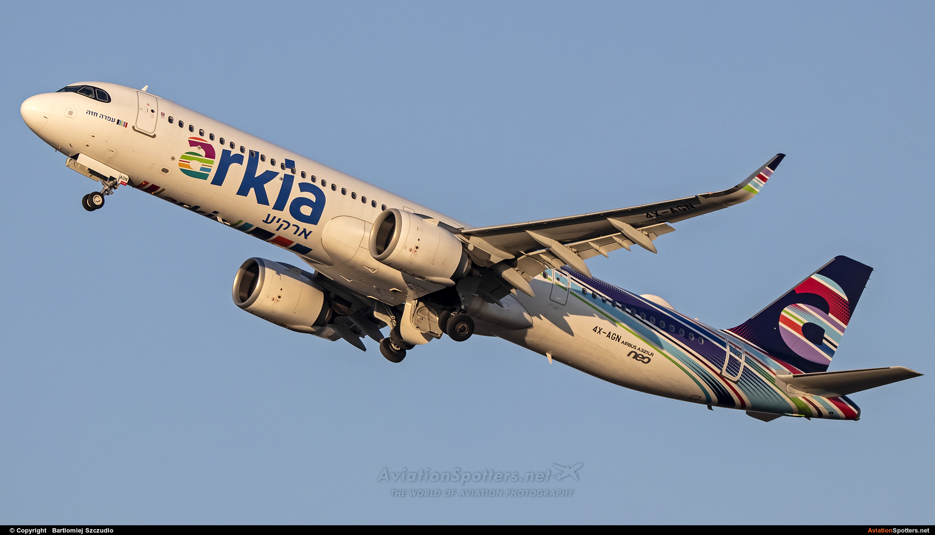 Arkia  -  A321-251N  (4X-AGN) By Bartlomiej Szczudlo  (BartekSzczudlo)