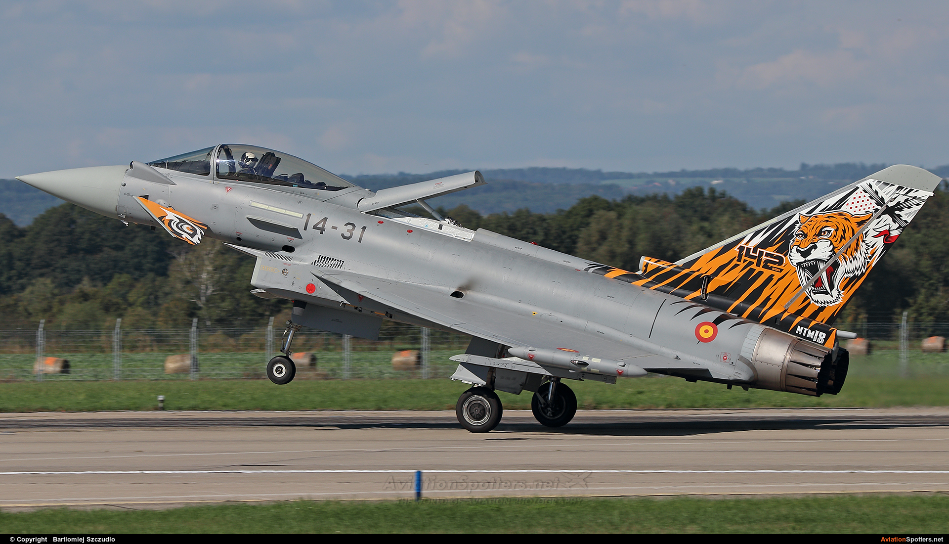 Spain - Air Force  -  Typhoon  (C.16-73) By Bartlomiej Szczudlo  (BartekSzczudlo)