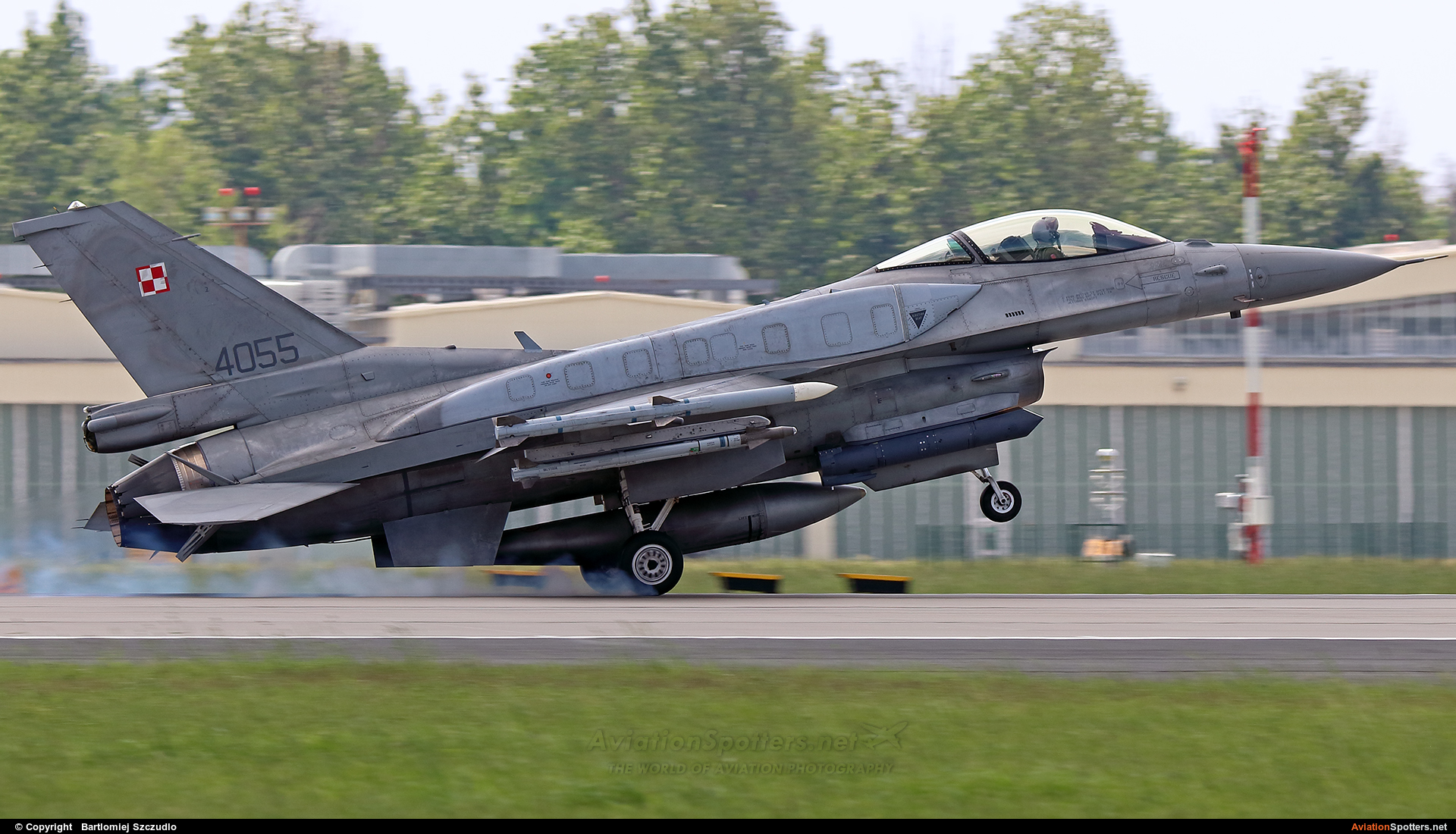 Poland - Air Force  -  F-16C Block 52+ Fighting Falcon  (4045) By Bartlomiej Szczudlo  (BartekSzczudlo)