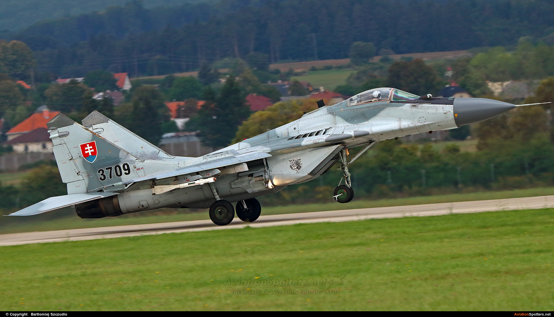 Slovakia - Air Force  -  MiG-29AS  (3709) By Bartlomiej Szczudlo  (BartekSzczudlo)