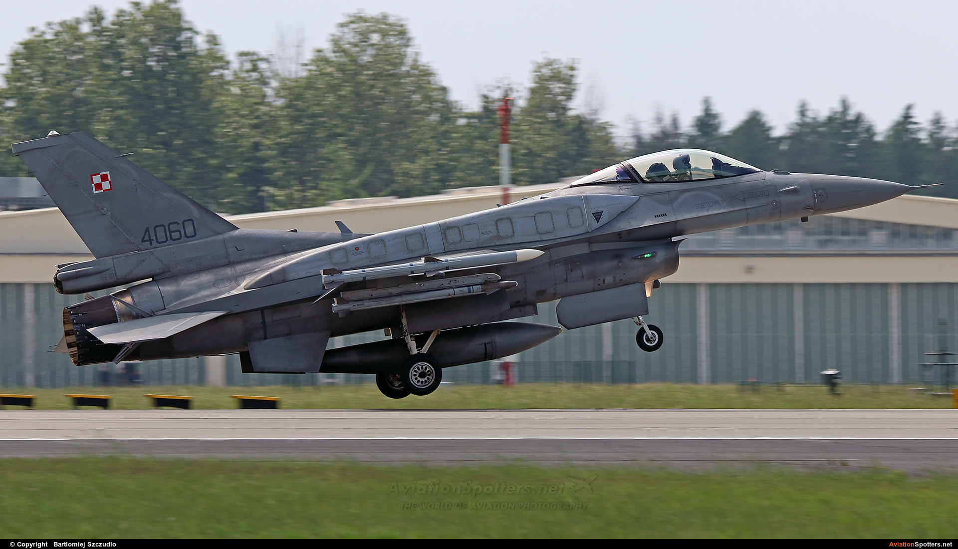 Poland - Air Force  -  F-16C Jastrząb  (4060) By Bartlomiej Szczudlo  (BartekSzczudlo)