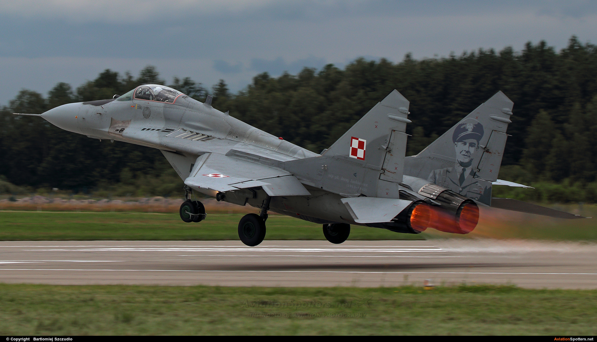 Poland - Air Force  -  MiG-29A  (54) By Bartlomiej Szczudlo  (BartekSzczudlo)