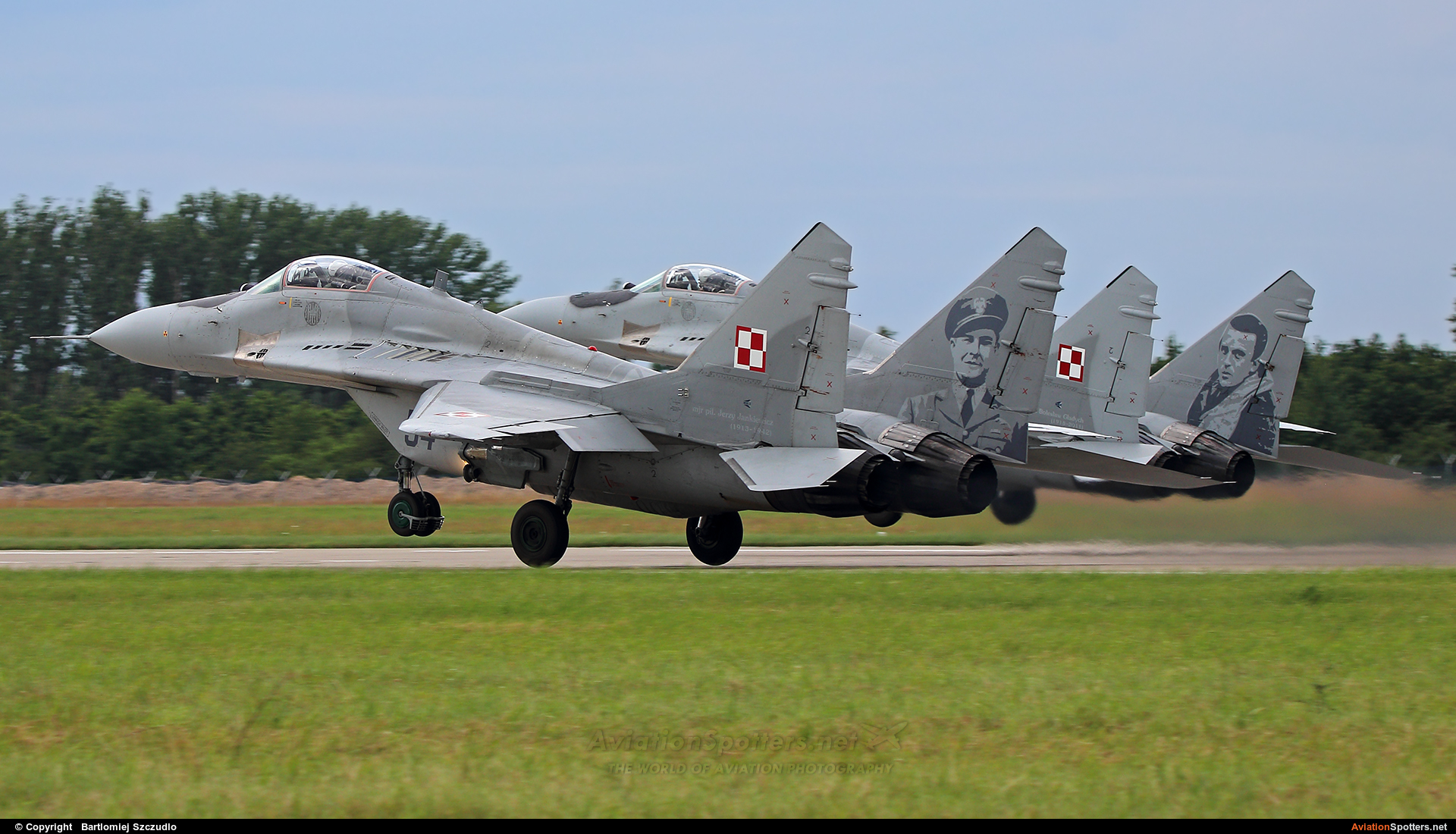 Poland - Air Force  -  MiG-29A  (54) By Bartlomiej Szczudlo  (BartekSzczudlo)