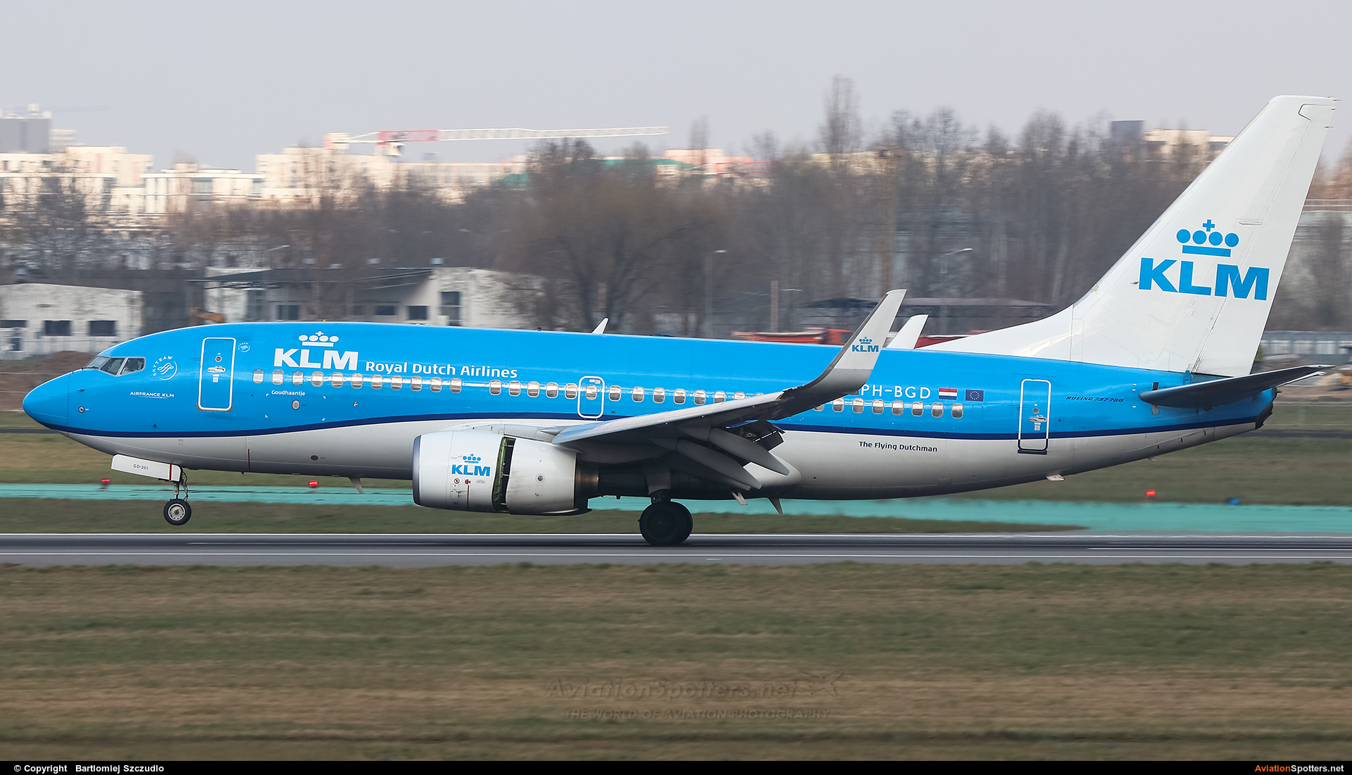 KLM  -  737-700  (PH-BGD) By Bartlomiej Szczudlo  (BartekSzczudlo)