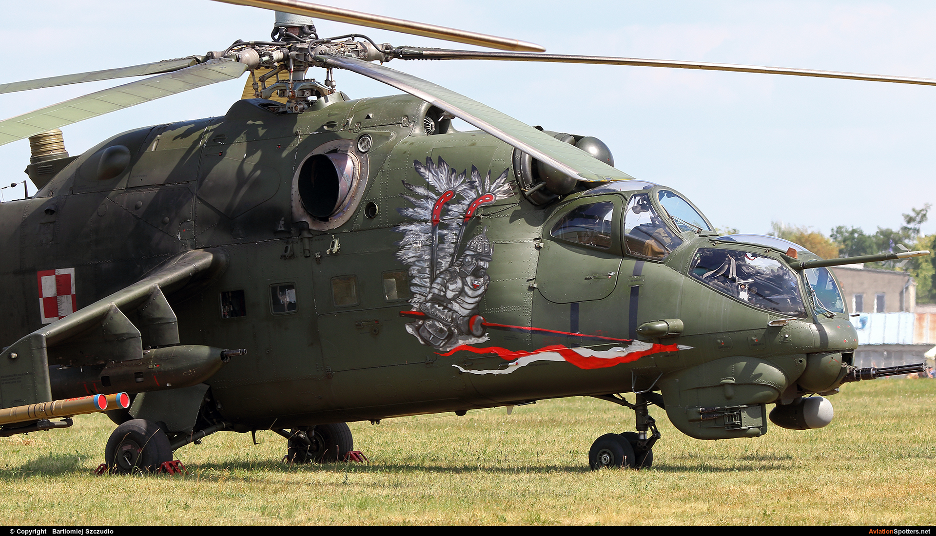 Poland - Air Force  -  Mi-24V  (741) By Bartlomiej Szczudlo  (BartekSzczudlo)