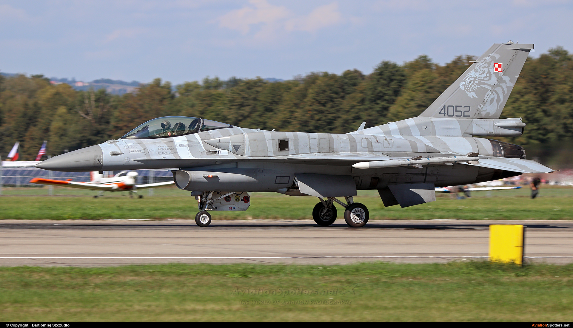 Poland - Air Force  -  F-16C Jastrząb  (4052) By Bartlomiej Szczudlo  (BartekSzczudlo)