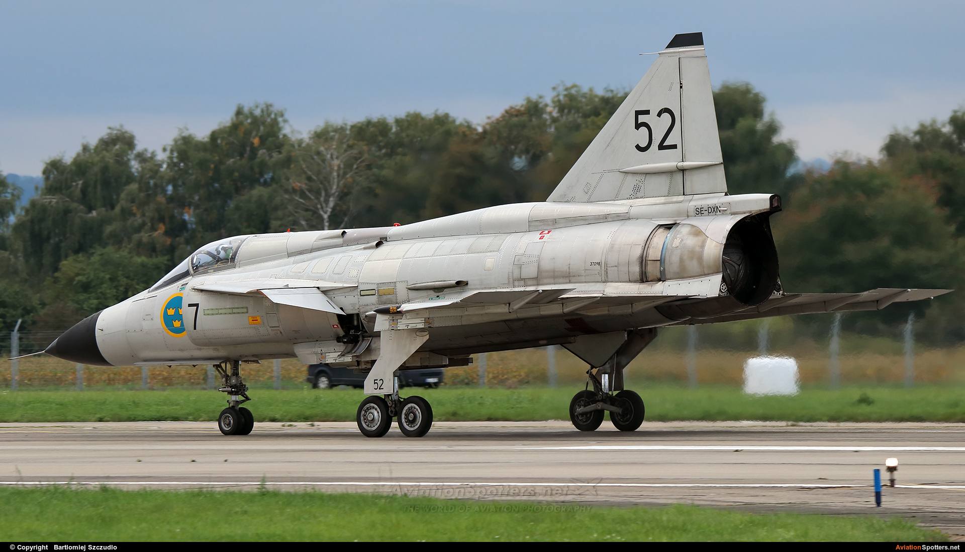 Swedish Air Force Historic Flight  -  AJSH 37 Viggen  (SE-DXN) By Bartlomiej Szczudlo  (BartekSzczudlo)