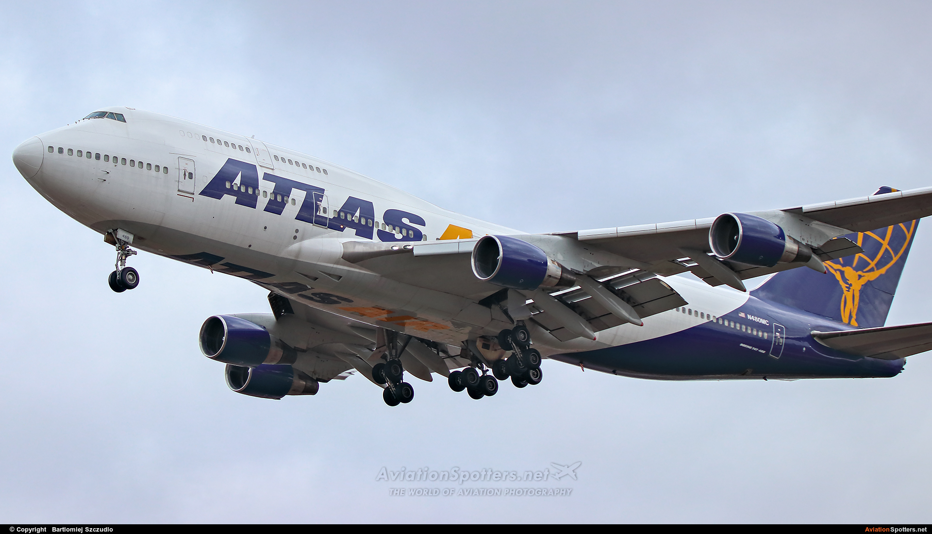 Atlas Air  -  747-400  (N480MC) By Bartlomiej Szczudlo  (BartekSzczudlo)