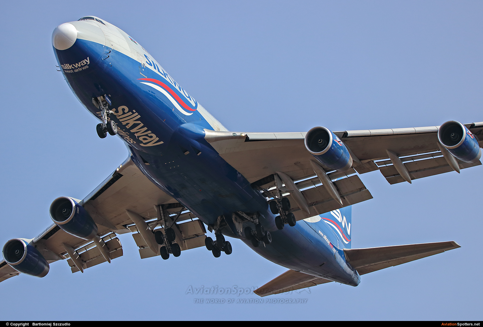 Silk Way Airlines  -  747-400F  (4K-SW800) By Bartlomiej Szczudlo  (BartekSzczudlo)
