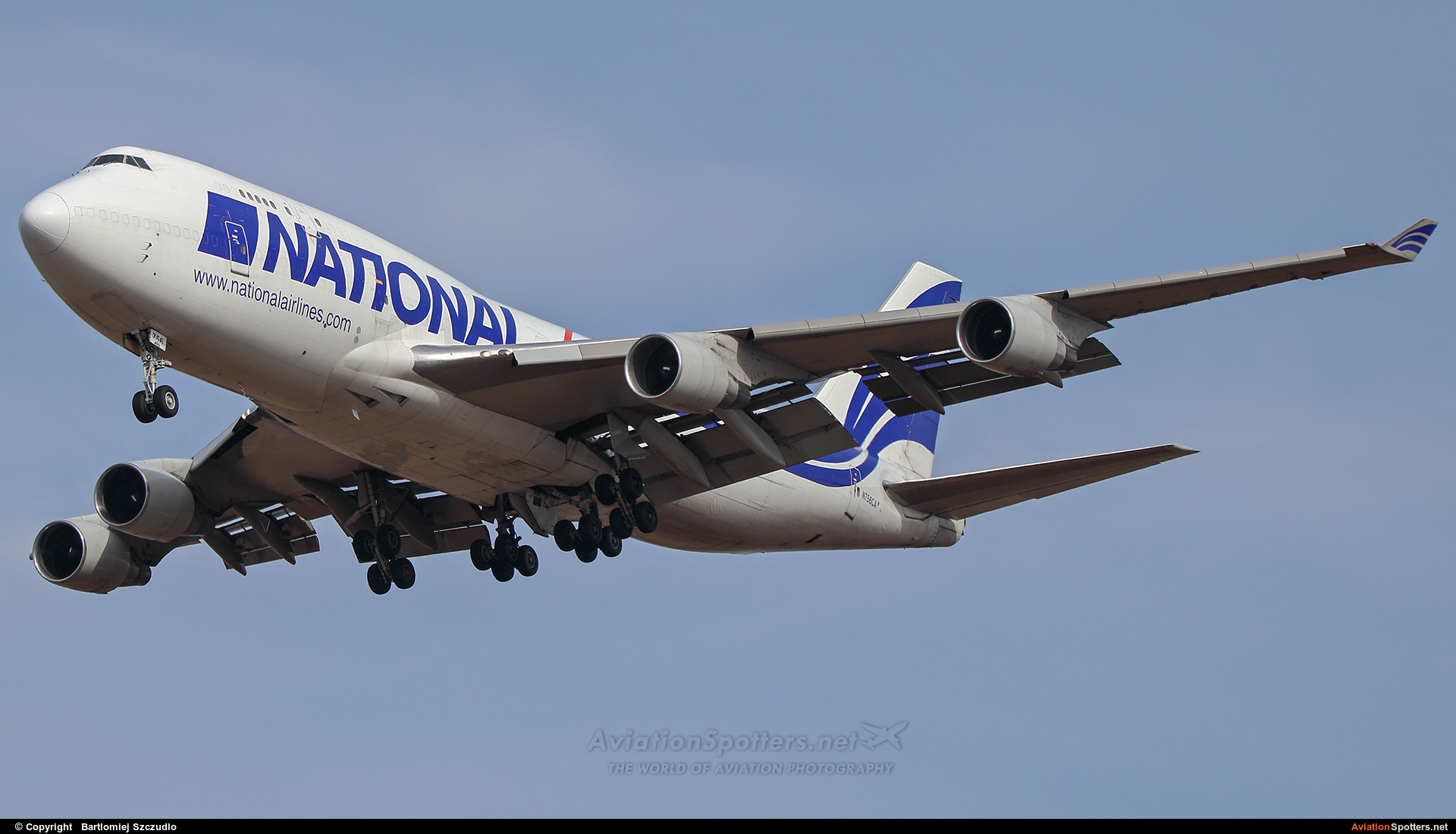National Airlines  -  747-400BCF  (N756CA) By Bartlomiej Szczudlo  (BartekSzczudlo)