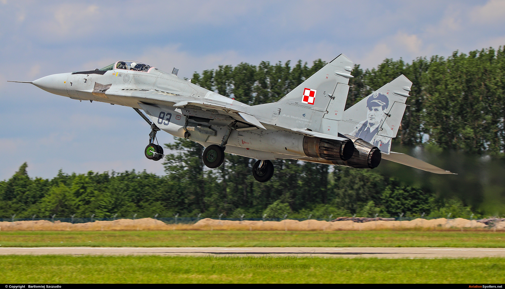 Poland - Air Force  -  MiG-29  (83) By Bartlomiej Szczudlo  (BartekSzczudlo)