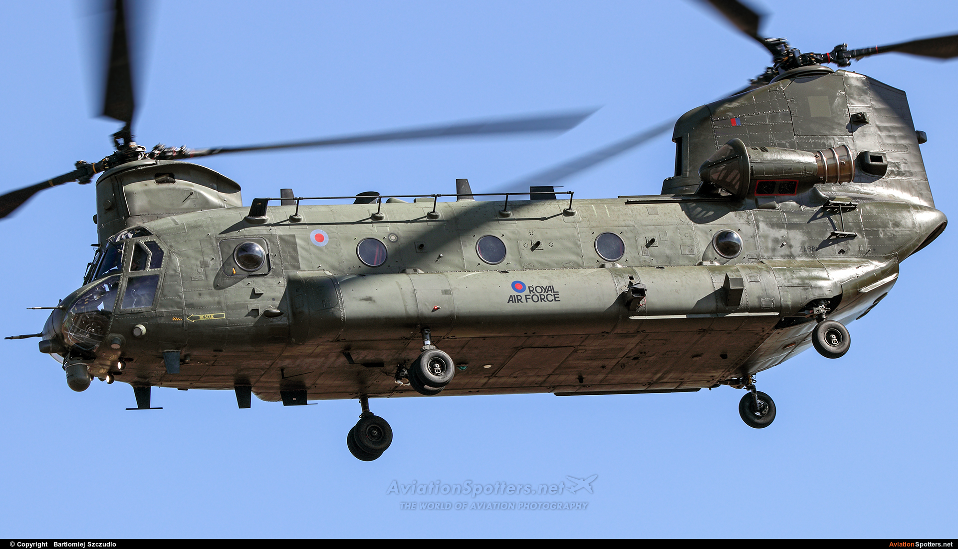 UK - Air Force  -  Chinook HC.2  (ZA681) By Bartlomiej Szczudlo  (BartekSzczudlo)