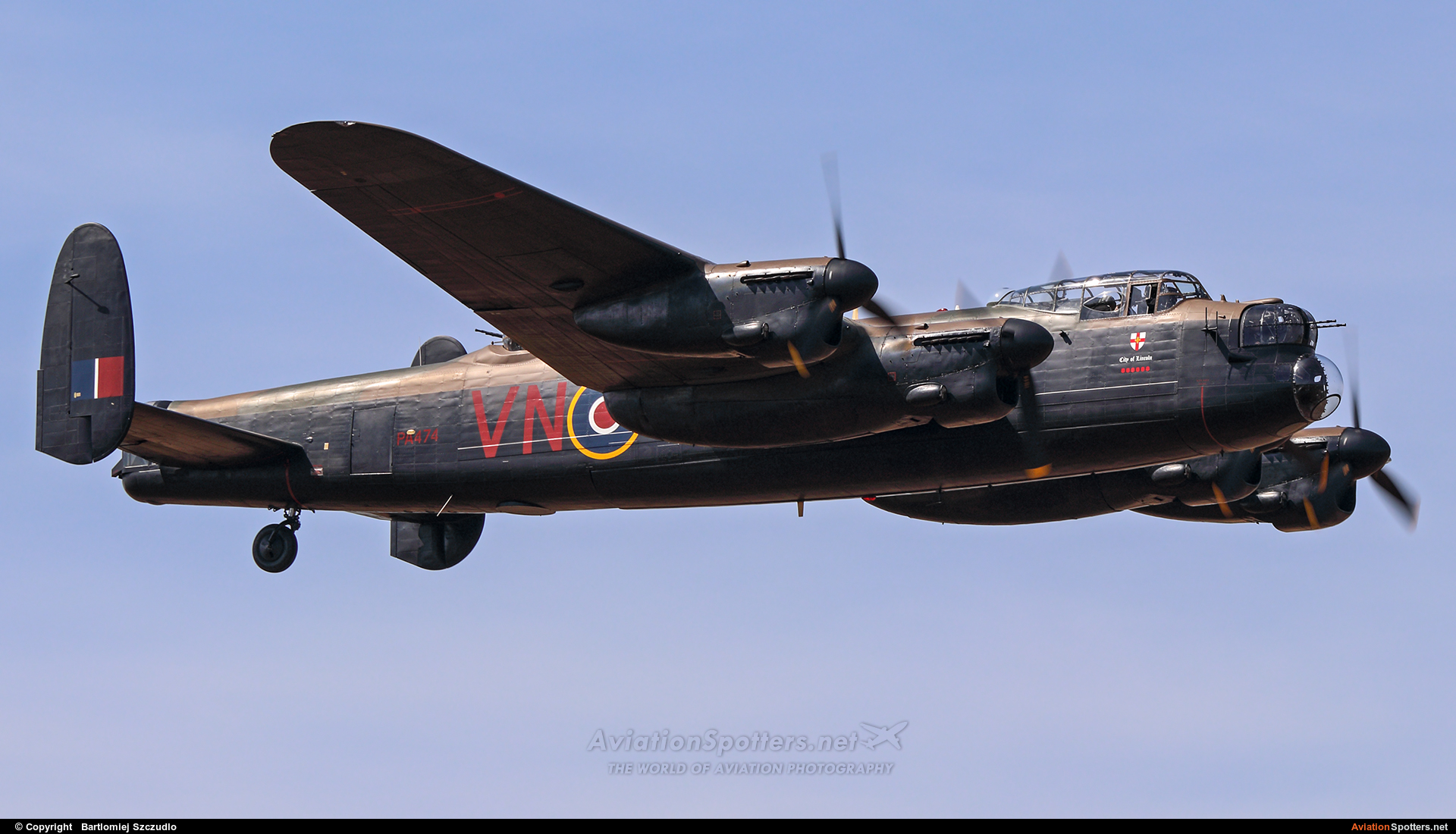 UK - Air Force: Battle of Britain Memorial Flight  -  683 Lancaster B. I  (PA474) By Bartlomiej Szczudlo  (BartekSzczudlo)