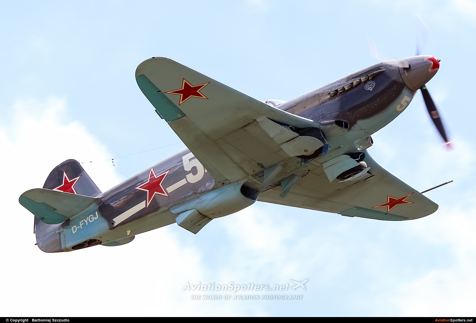 Private  -  Yak-3M  (D-FYGJ) By Bartlomiej Szczudlo  (BartekSzczudlo)