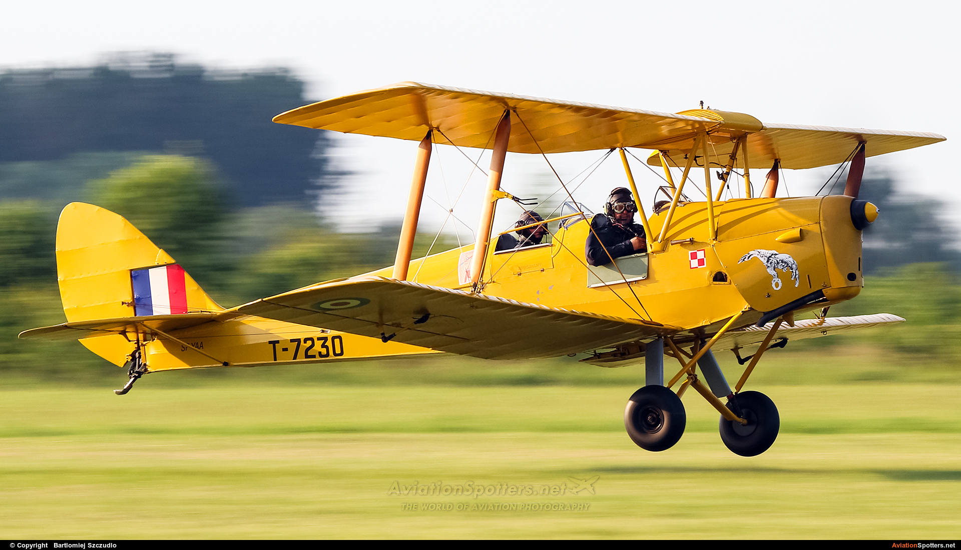   DH. 82 Tiger Moth  (T-7230) By Bartlomiej Szczudlo  (BartekSzczudlo)