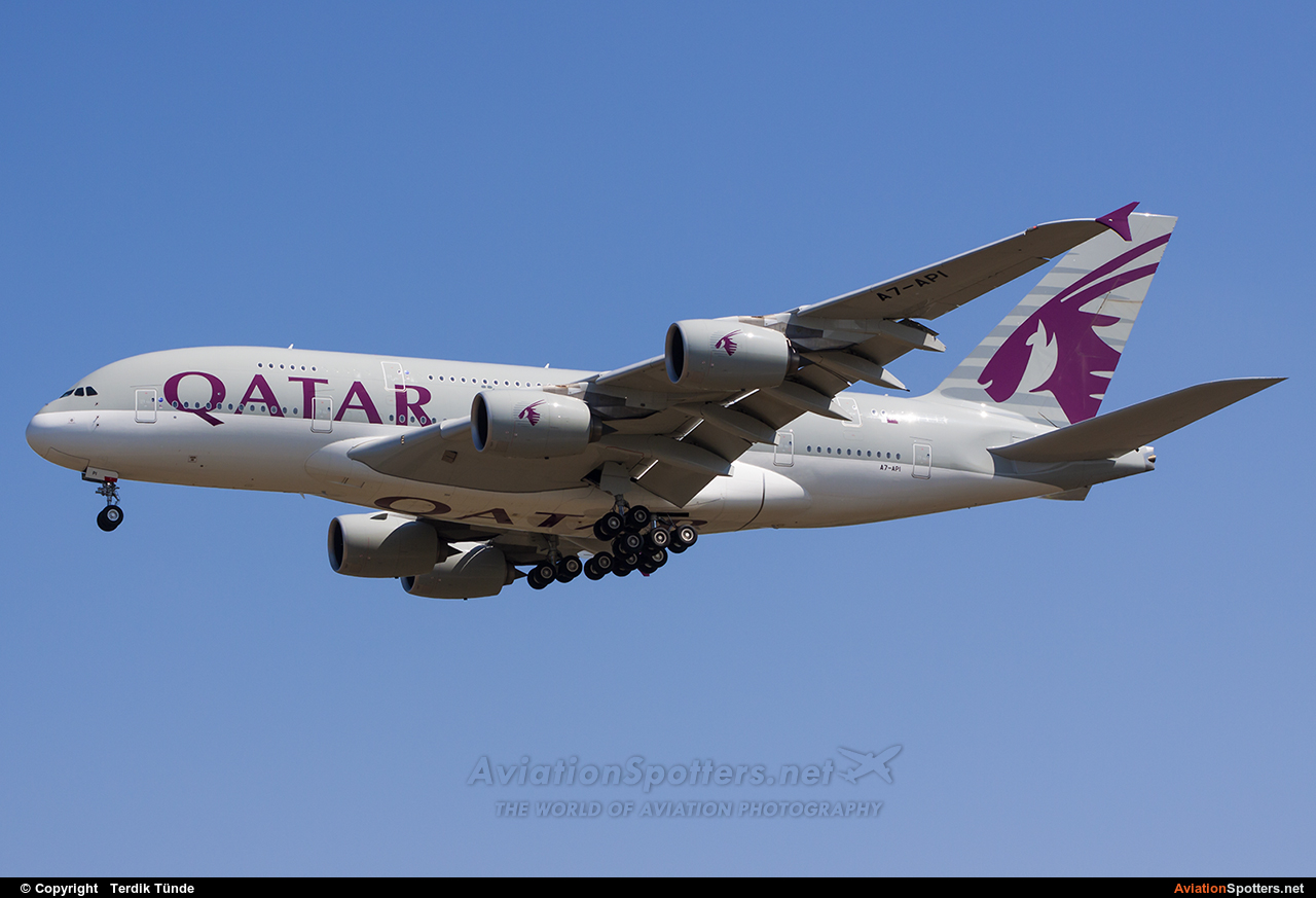 Qatar Airways  -  A380-861  (A7-API) By Terdik Tünde (Bogyooka)