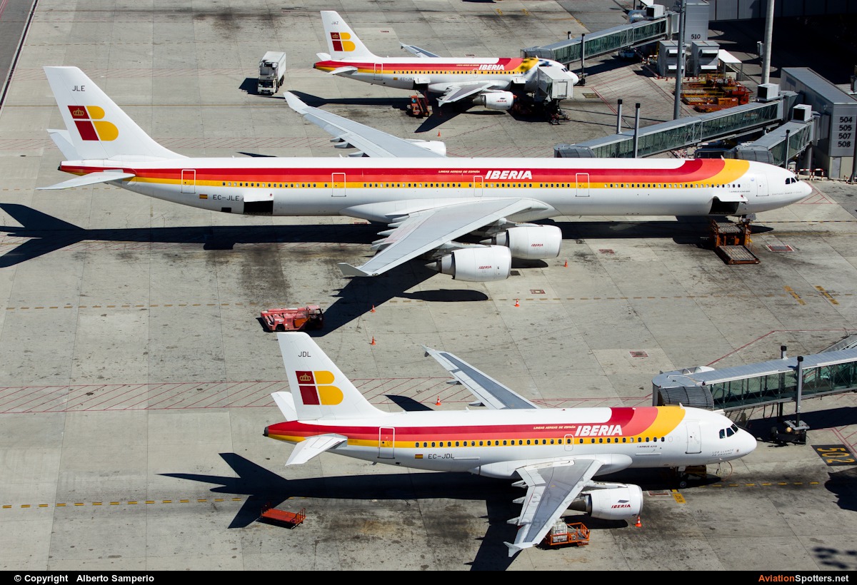 Iberia  -  A340-600  (EC-JLE) By Alberto Samperio (albert.sg)