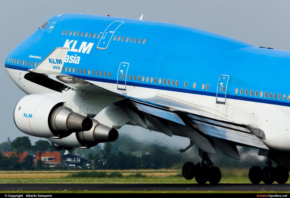KLM  -  747-406M  (PH-BFY) By Alberto Samperio (albert.sg)