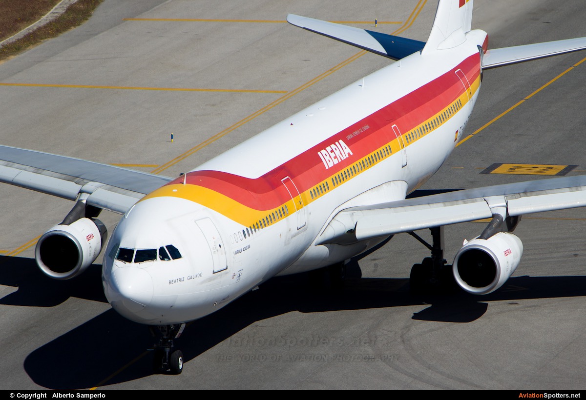 Iberia  -  A340-300  (EC-GUQ) By Alberto Samperio (albert.sg)