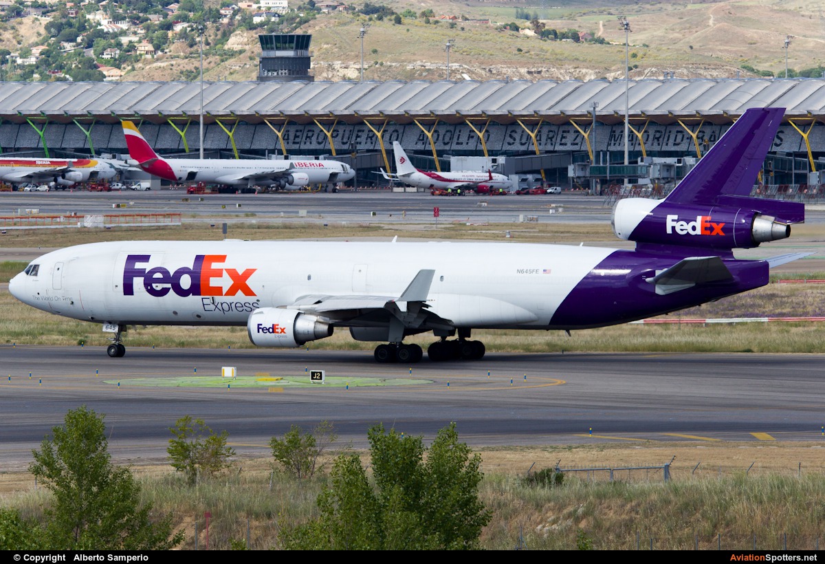 FedEx Federal Express  -  MD-11F  (N645FE) By Alberto Samperio (albert.sg)