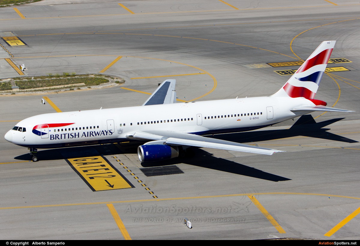 British Airways  -  767-300ER  (G-BZHC) By Alberto Samperio (albert.sg)