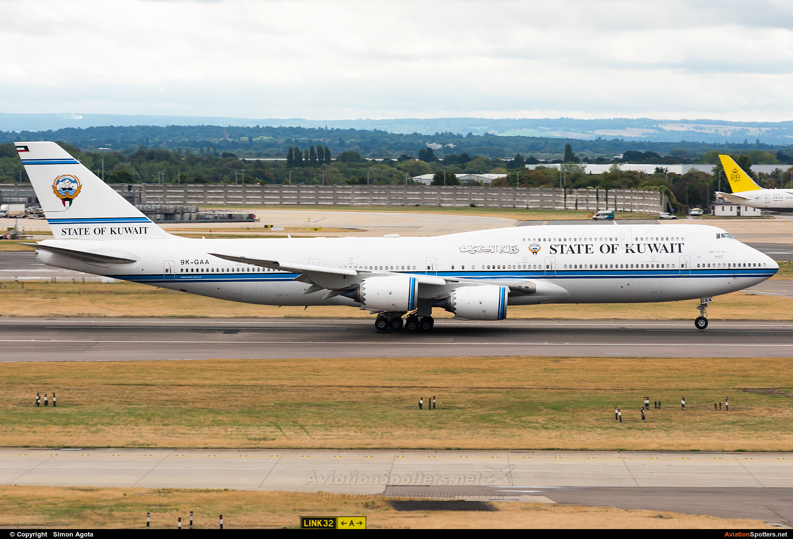 Kuwait - Government  -  747-8  (9K-GAA) By Simon Agota (goti80)