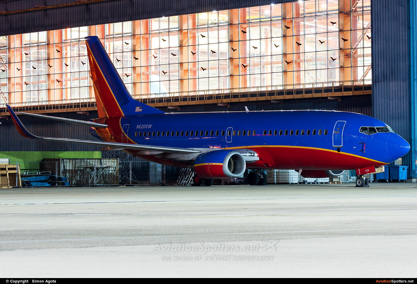 Southwest Airlines  -  737-300  (N620SW) By Simon Agota (goti80)