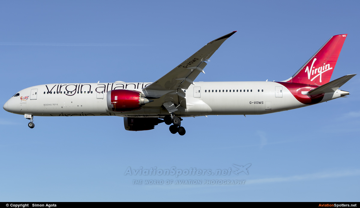 Virgin Atlantic  -  787-9 Dreamliner  (G-VOWS) By Simon Agota (goti80)