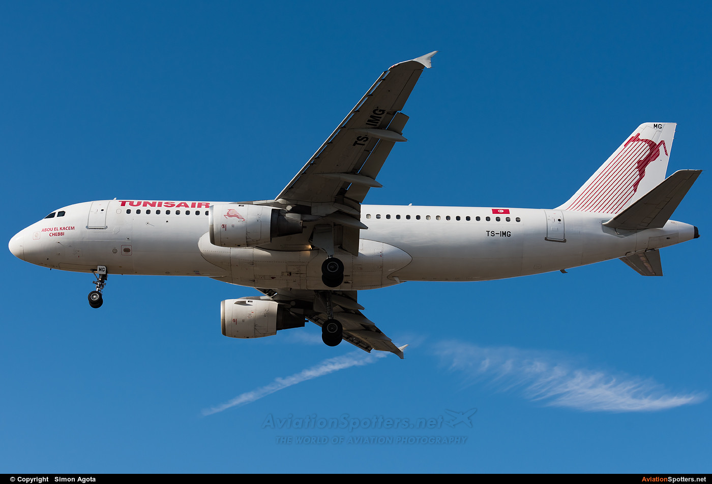 Tunisair  -  A320  (TS-IMG) By Simon Agota (goti80)