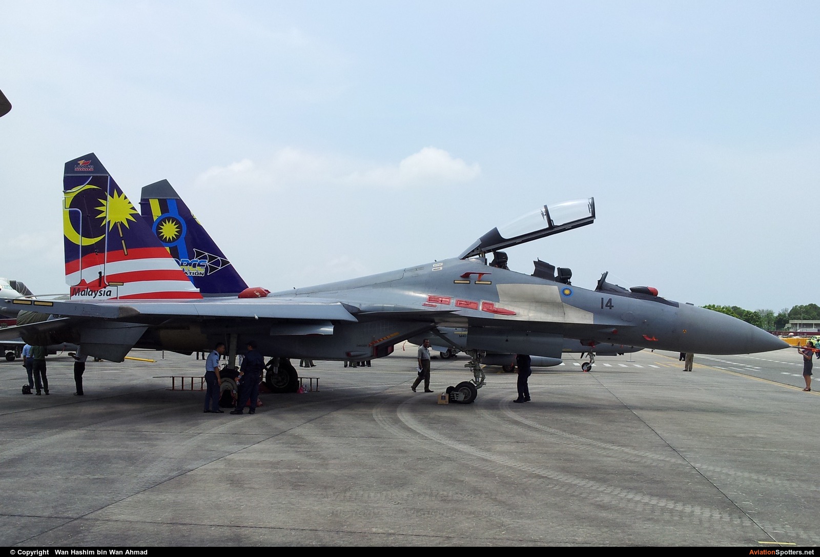 Malaysia - Air Force  -  Su-30MKM  (M52-14) By Wan Hashim bin Wan Ahmad (Mejarbee)