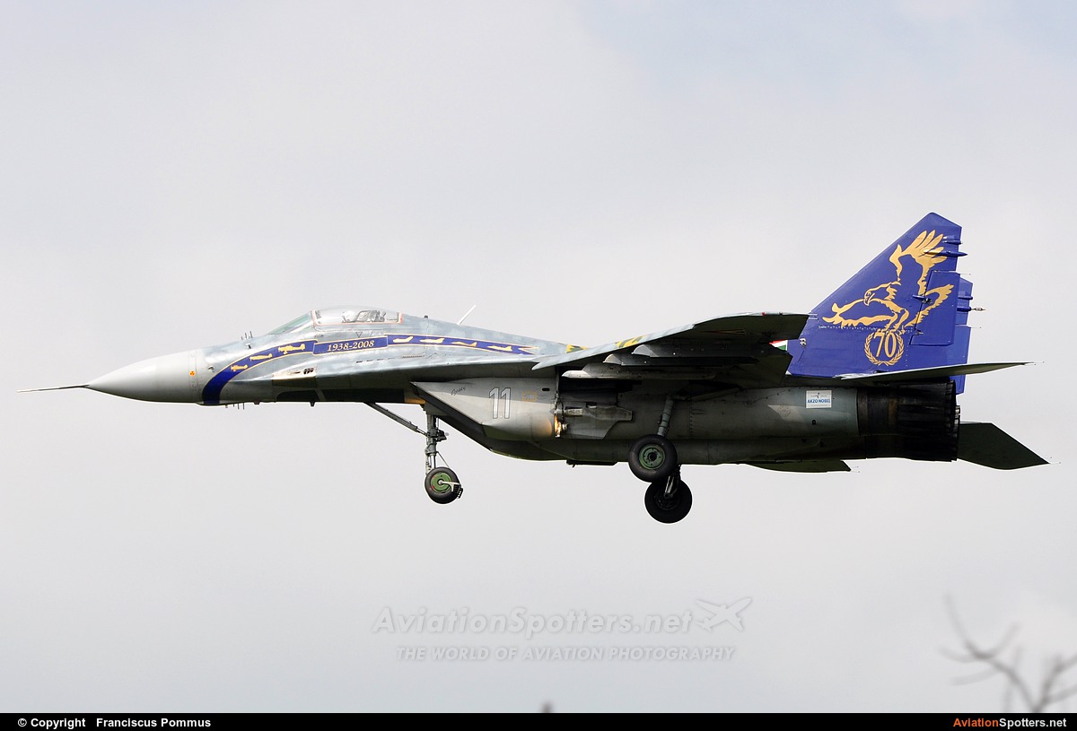 Hungary - Air Force  -  MiG-29B  (11) By Franciscus Pommus (Francesco)