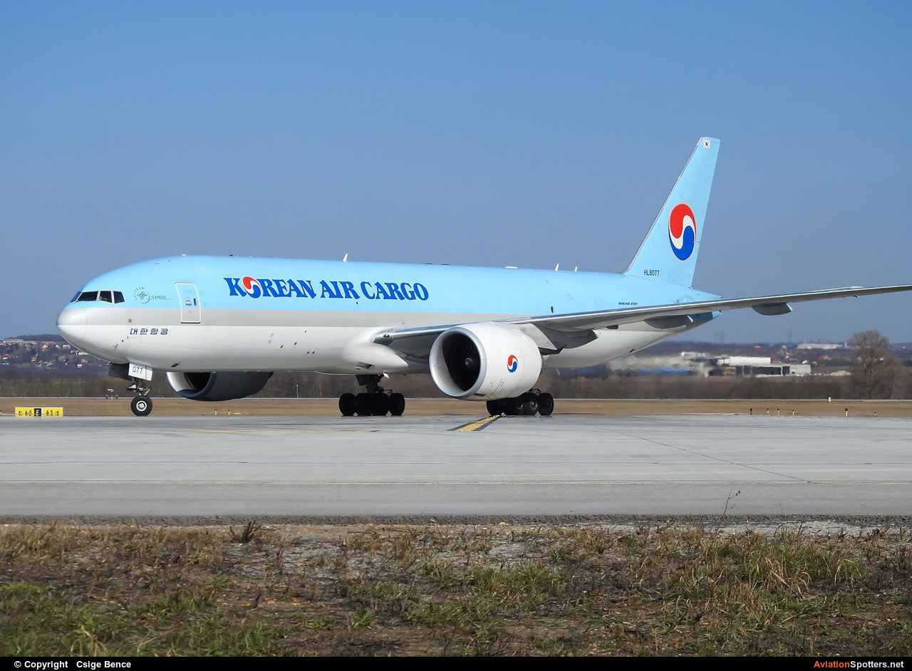 Korean Air Cargo  -  777-FB5  (HL8077) By Csige Bence (CsigeBence)