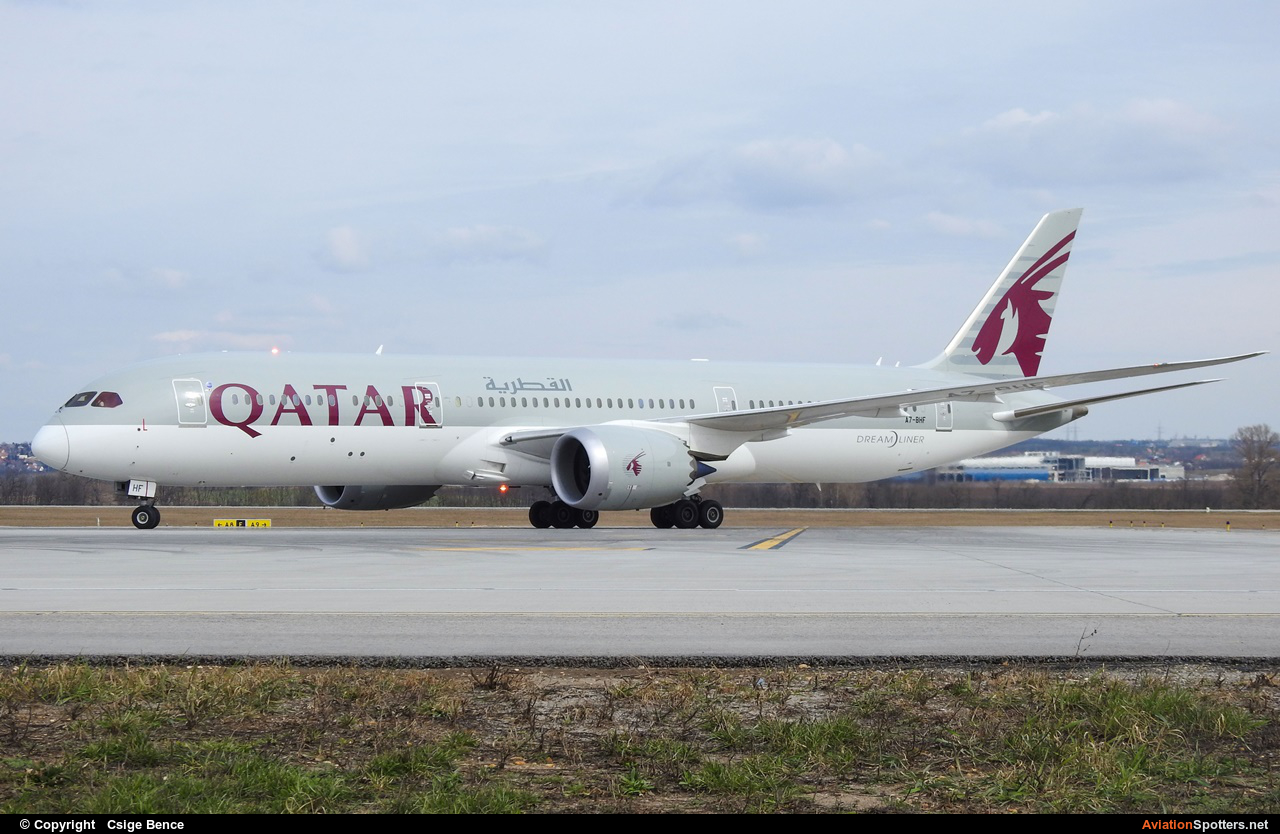 Qatar Airways  -  787-9 Dreamliner  (A7-BHF) By Csige Bence (CsigeBence)