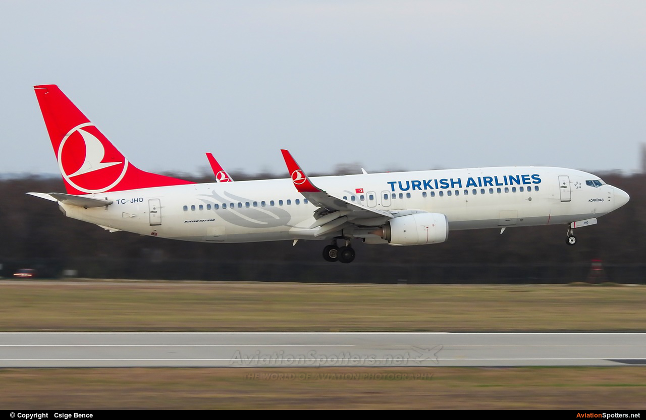 Turkish Airlines  -  737-800  (TC-JHO) By Csige Bence (CsigeBence)