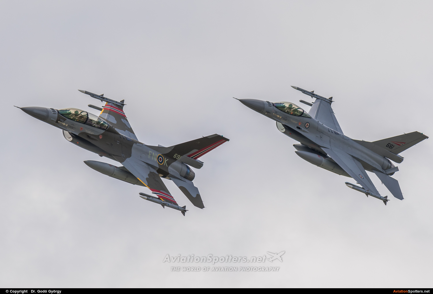 Norway - Air Force  -  F-16BM Fighting Falcon  (691, 661) By Dr. Godó György (Dr. Godo Gyorgy)