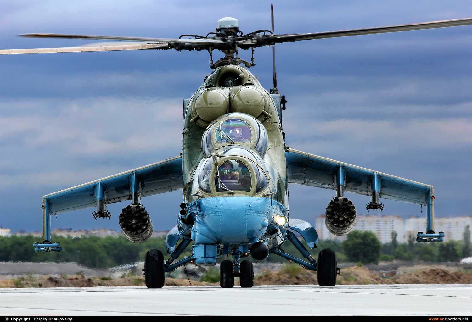 Russia - Air Force  -  Mi-24P  (RF-91072) By Sergey Chaikovskiy (SergeyL)