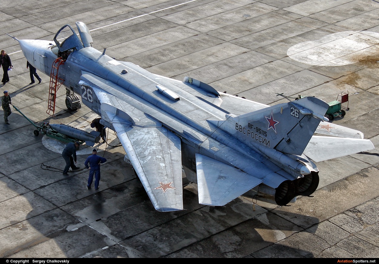 Russia - Air Force  -  Su-24M  (RF-95115) By Sergey Chaikovskiy (SergeyL)