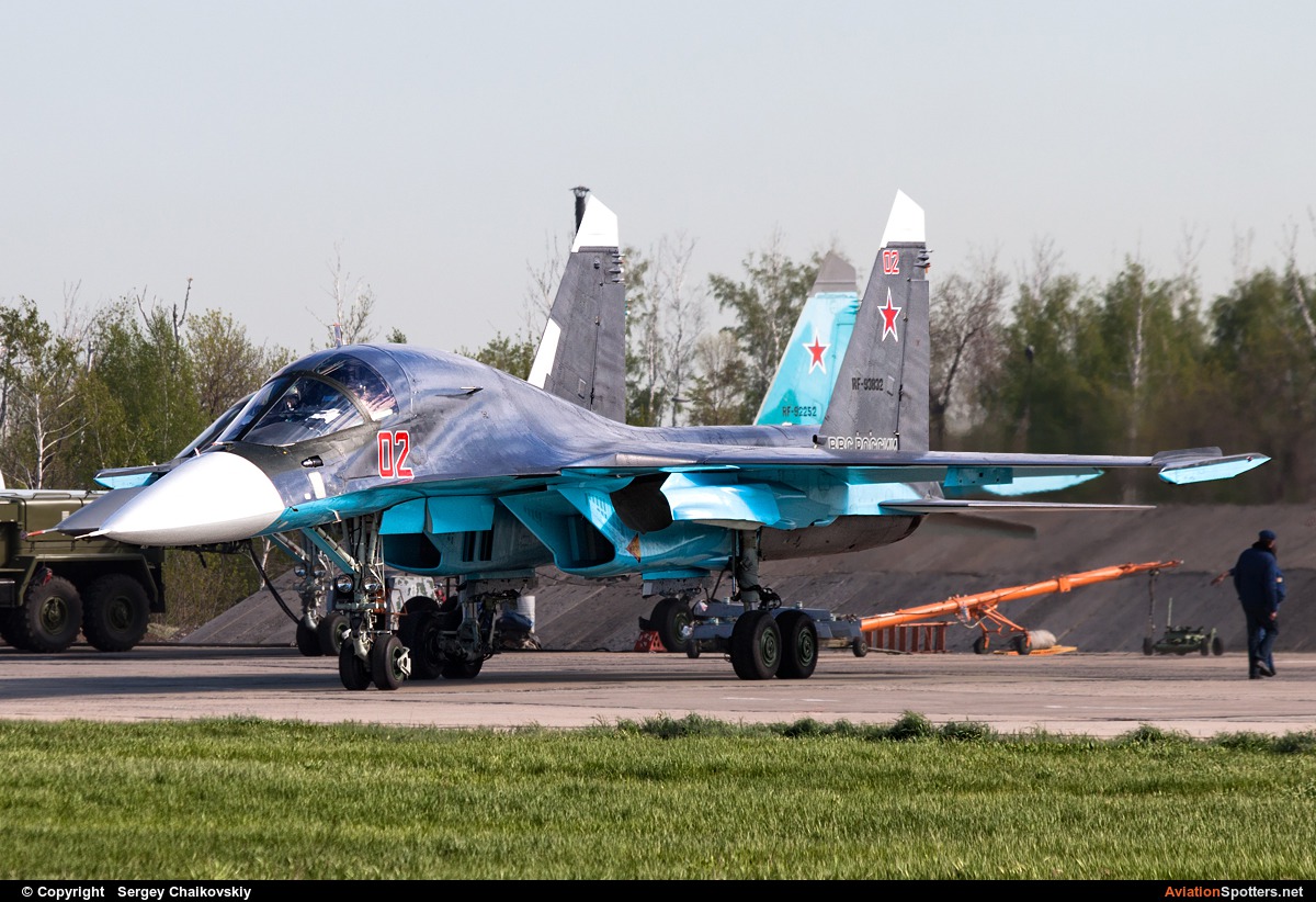 Russia - Air Force  -  Su-34  (RF-93832) By Sergey Chaikovskiy (SergeyL)