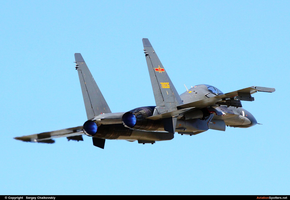 China - Air Force  -  Su-30MK  (78036 YELL) By Sergey Chaikovskiy (SergeyL)