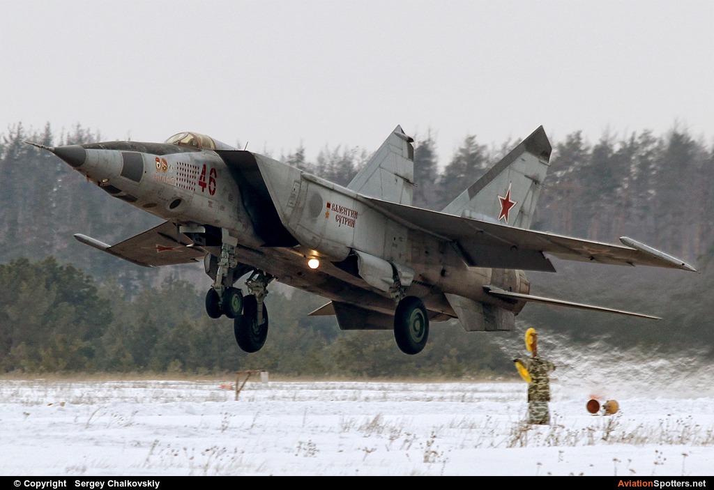 Russia - Air Force  -  MiG-25R (all models)  (46) By Sergey Chaikovskiy (SergeyL)