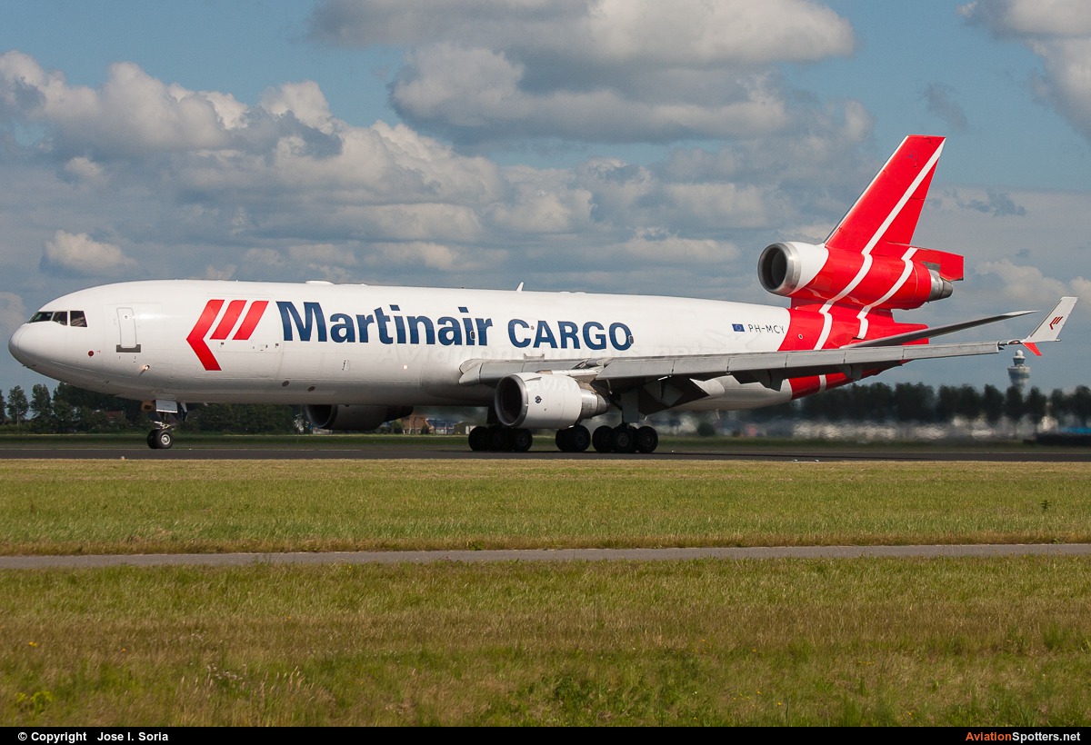 Martinair Cargo  -  MD-11F  (PH-MCY) By Jose I. Soria (MadridSpotter)