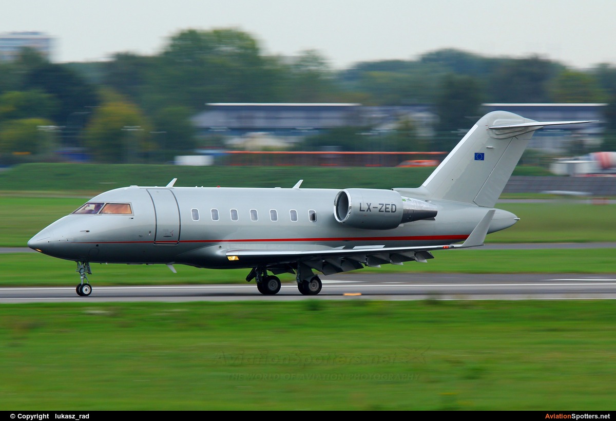 Global Jet Luxembourg  -  CL-600 Challenger  (LX-ZED) By lukasz_rad (lukasz_rad)
