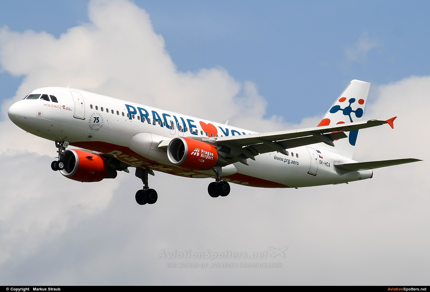 CSA - Holidays Czech Airlines  -  A320  (OK-HCA) By Markus Straub  (spottermarkus)