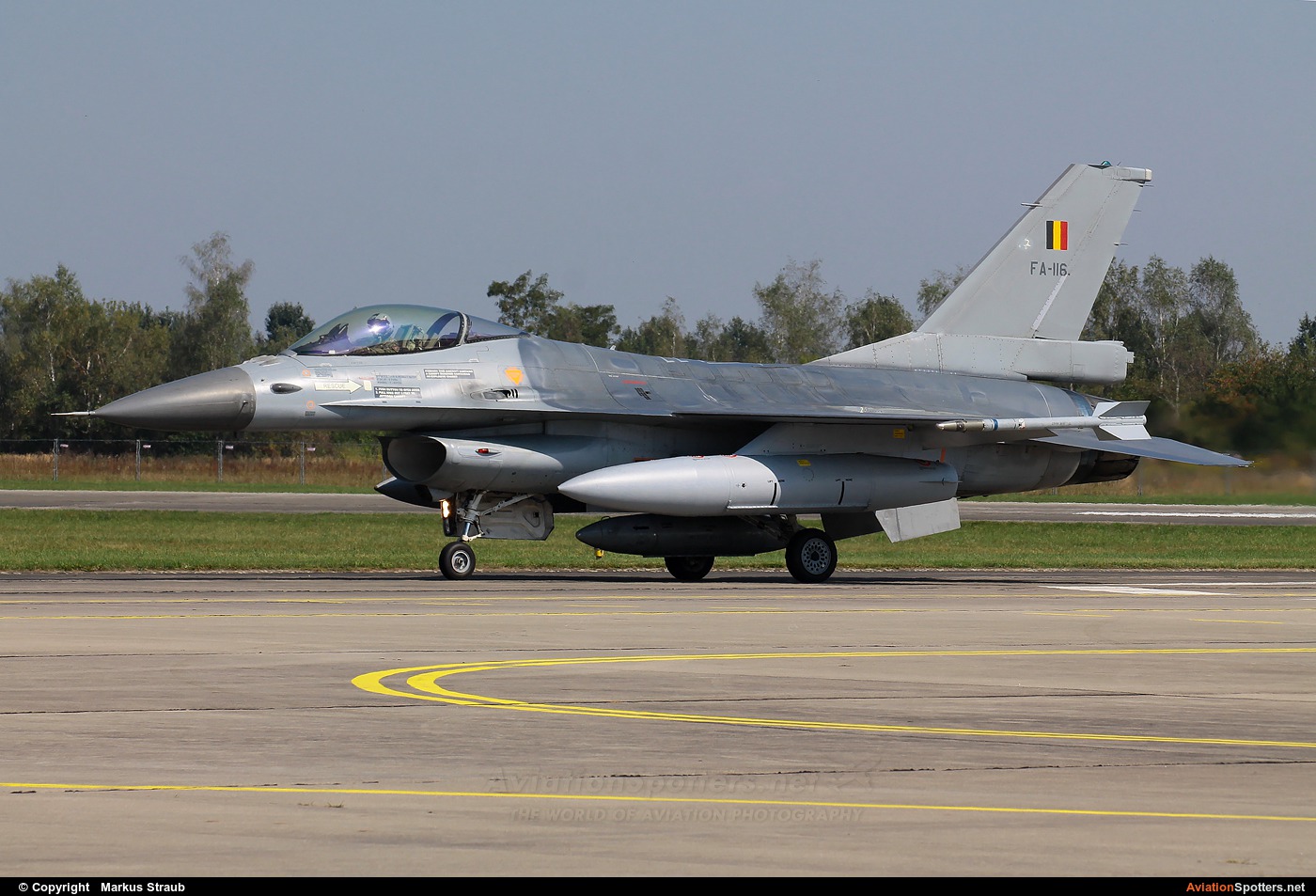 Belgium - Air Force  -  F-16AM Fighting Falcon  (FA-116) By Markus Straub  (spottermarkus)