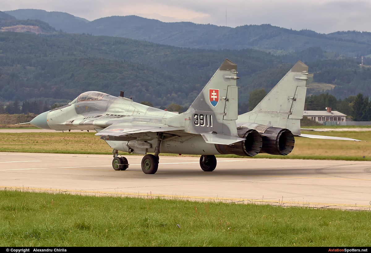 Slovakia - Air Force  -  MiG-29AS  (3911) By Alexandru Chirila (allex)