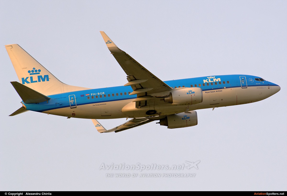 KLM  -  737-700  (PH-BGR) By Alexandru Chirila (allex)