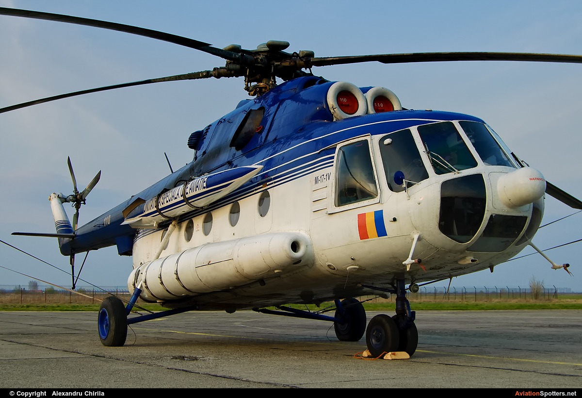 Romania - Police  -  Mi-17-1V  (110) By Alexandru Chirila (allex)