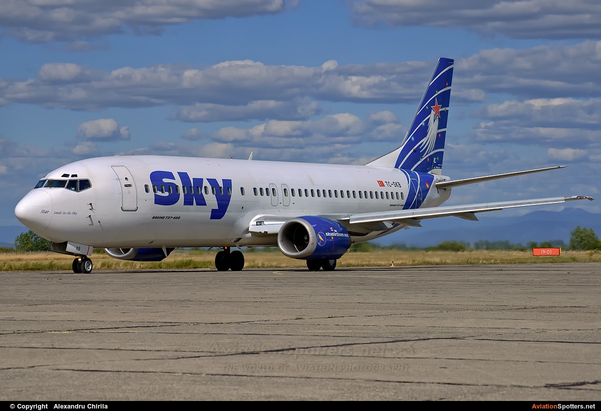 Sky Airlines (Turkey)  -  737-400  (TC-SKB) By Alexandru Chirila (allex)